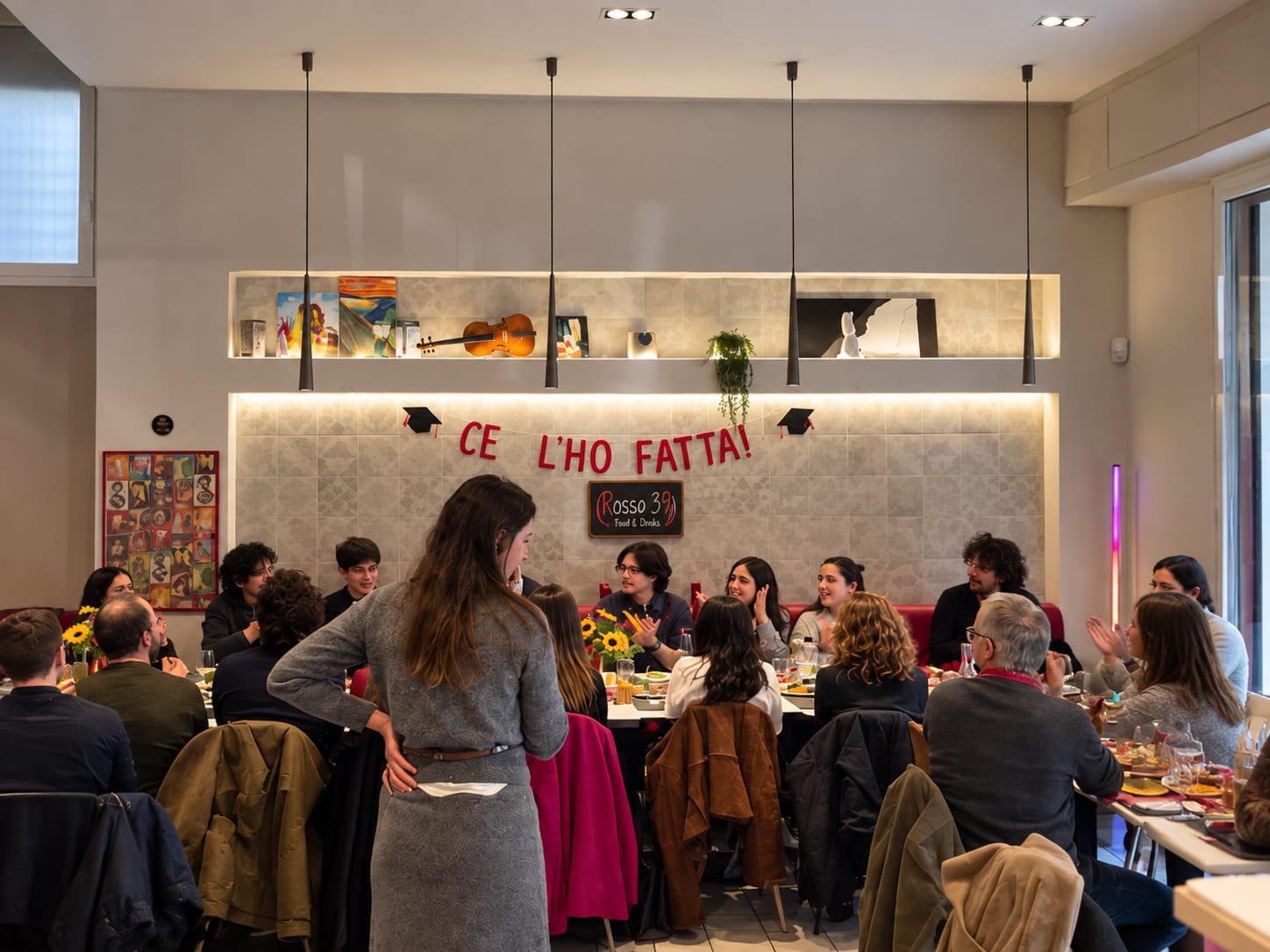 Festa di laurea “Ce l’ho fatta!” nella sala